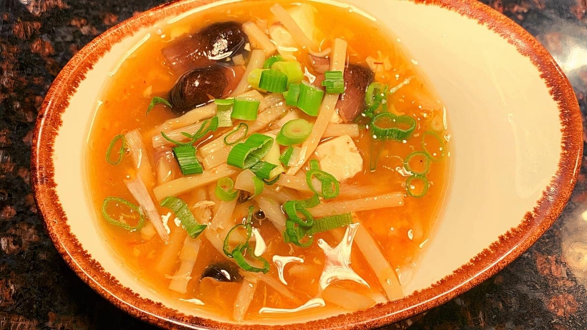 HOT & SOUR SOUP.