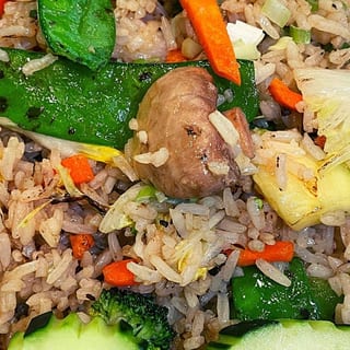 VEGETARIAN FRIED RICE (No Egg)